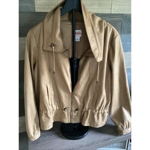 WOMANS Size 10 Brown Jacket Ruby Rd Favorites